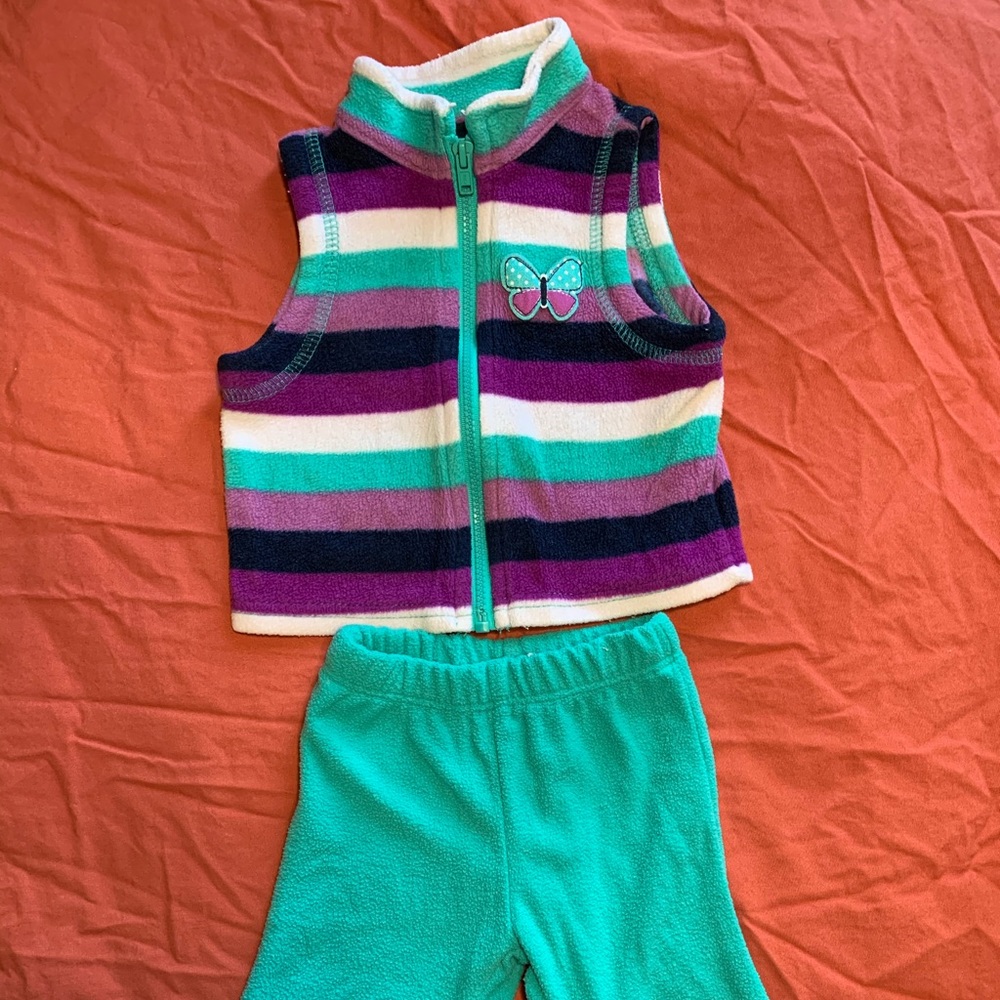 Faded Glory vest outfit